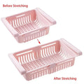 〔Q〕Kitchen Hanging Organizer Refrigerator Egg Fruit Storage Box Drawer Baskets Kitchen Accessories Fridge Organizer Shelf