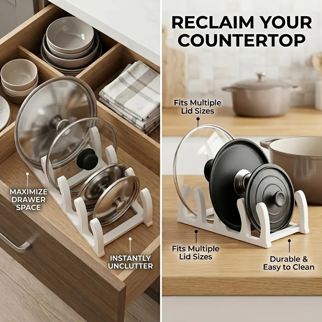 Kitchen multi-grid pot rack, multi-functional bookshelf,various scenes such as kitchen,countertop,cabinets, etc,Christmas gift