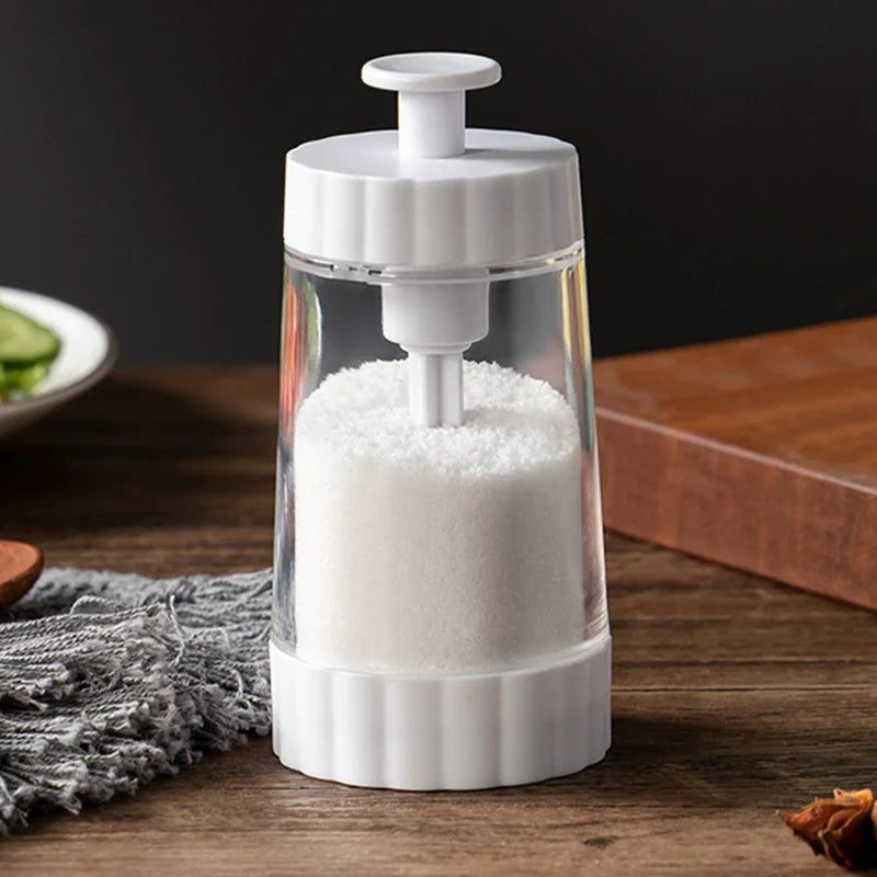 Kitchen Press-type Quantitative Condiment Jar Kitchen Items, Kitchen Storage, Kitchen Storage Container, Storage Containers